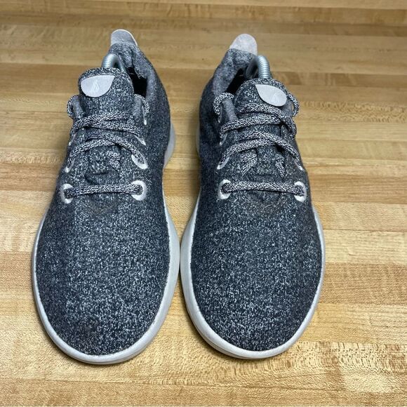 Allbirds Womens Sz 7 Wool Runners Lace Up Walking Wool Gray Shoes Sneakers - Picture 3 of 7